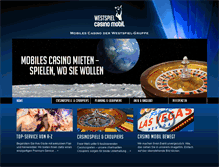 Tablet Screenshot of casino-mobil.de